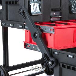 CRAFTSMAN Wheeled Tool Box 1-Drawer Plastic Metal Lockable Rolling Workstation