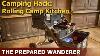 Camping Hack Rolling Camp Kitchen