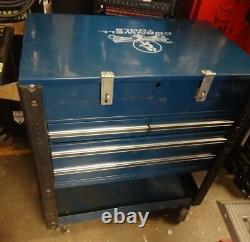 Cornwell Blue TOOLBOX Rolling Cart LOCAL PICKUP ONLY! Heavy Duty