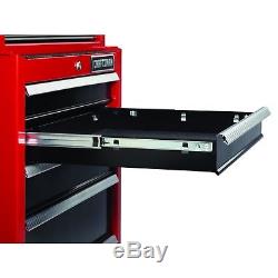 Craftsman 26-Inch 4-Drawer Rolling Cabinet Red Garage Tool Storage Organizer Box
