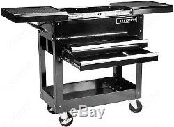 Craftsman 31-In-2 Drawers Mechanic Tool Cart, Rolling Hand Box Storage Chest Set