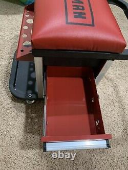 Craftsman Garage Glider Rolling Tool Chest Seat (tools Not Included)