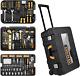 Dekopro 258 Pcs Tool Kit With Rolling Tool Box Socket Wrench Hand New