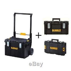 DEWALT Large Mobile Rolling Tool Storage Chest Box DS450 DS130 DS300 Combo