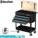 Duratech 3-drawer Rolling Tool Cart 30-1/2 Tool Chest Tool Box Case With Wheels