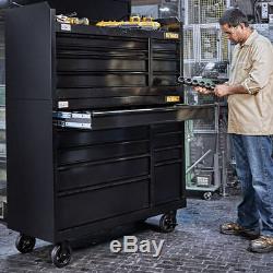 DeWALT DWST25294 52-Inch 900-Series 9-Drawer Rolling Storage Cabinet Black