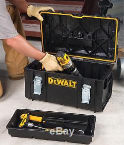 DeWALT Portable Tool Box Cart Rolling Professional Storage Organizer 22 in 3pcs