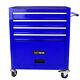 Detachable 4 Drawer Rolling Tool Trolley Cabinet Storage Tool Box With Wheels