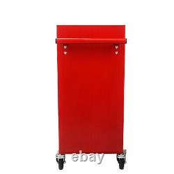 Detachable 4 Drawer Rolling Tool Trolley for Garage with Large Cabinet Storage
