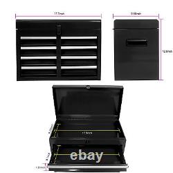 Detachable 5-Drawer Rolling Tool Chest With Wheels Storage Cabinet Tool Box Cart