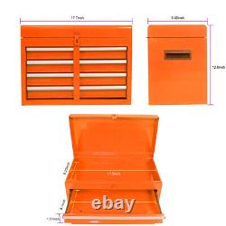 Detachable 5 Drawers Rolling Tool Box Chest Cart Tool WithStorage Cabinet & Wheels