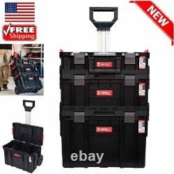 Detachable Mobile Tool Box 3 In 1 Portable Rolling Chest Storage Toolboxes USA
