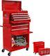 Detachable Rolling Tool Chest Cabinet With Wheels 8 Drawers Tool Storage Cabinet