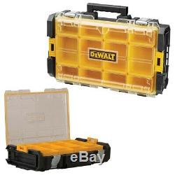 Dewalt DS450 Toughsystem Rolling Mobile Tool Storage Box Trolley + DS300 + DS100