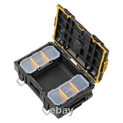 Dewalt Toughsystem 2 DS450 Rolling Mobile Tool Storage Box Trolley DS300 + DS166