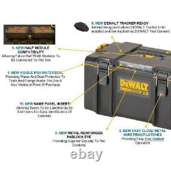 Dewalt Toughsystem 2 DS450 Rolling Mobile Tool Storage Box Trolley + DS400 Case