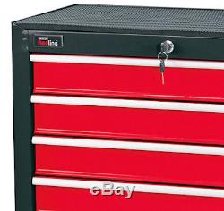Draper Redline 7 Bearing Drawer Cabinet Roll Cab ToolBox 80601 619 x 330 x 660m