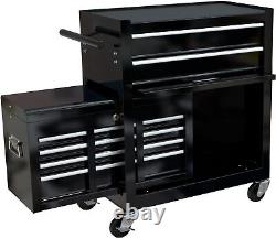 Drawers Tool Cart on Wheels, Rolling ToolBox Tool Storage, Drawer Rolling Tool Box