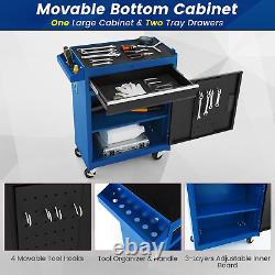 ERGOMASTER Tool Chest Heavy Duty Rolling Tool Box with Cabinet 5-Drawer for Lock