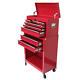 Excel 24 In Toolbox Steel Rolling Metal Tool Chest Storage Cabinet 8 Drawers Red