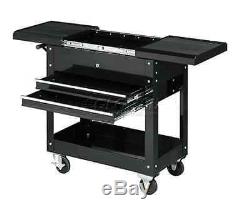 GI Rolling Toolbox Cabinet Chest Storage Utility Cart Sliding Top Workbench
