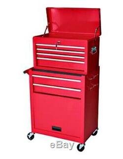 Gstandard 2-Pc. Rolling Tool Storage Chest Red