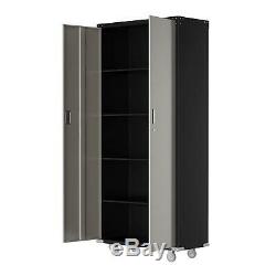 Heavy Duty Garage Rolling Tool Storage Office Cabinet Shelving Doors with Lock