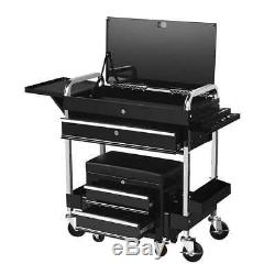 Heritage 28 Mechanics Tool Storage Utility Cart with Rolling Tool Seat WC2801S