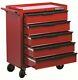 Hilka Tool Trolley Chest 5 Drawer Steel Mobile Storage Roll Roller Cabinet Unit