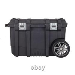 Husky 26-inch Connect Rolling Tool Storage Box Black