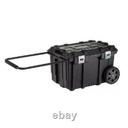 Husky 26-inch Connect Rolling Tool Storage Box Black