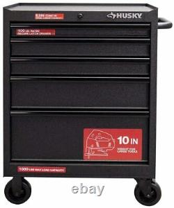 Husky 27 W 5-Drawer Rolling Tool Chest Box Cabinet Storage Mobile Workbench