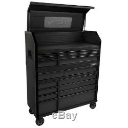 Husky Industrial 52 in. W x 21.5 in. D 15-Drawer Tool Chest and Rolling Cabinet
