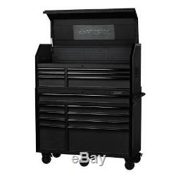 Husky Industrial 52 in. W x 21.7 in. D 15-Drawer Tool Chest and Rolling Cabinet