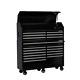 Husky Tool Chest Rolling Cabinet Combo 61 In. W X 18 In. D 18-drawer Black New