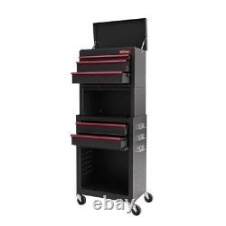 Hyper Tough 20-In 5-Drawer Rolling Tool Chest & Cabinet Combo