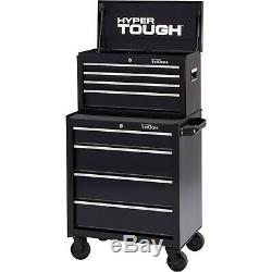 Hyper Tough 4-Drawer Rolling Tool Cabinet Box Garage Organizer Chest Lockable