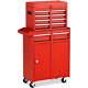 Ironmax 2 In 1 Tool Chest Cabinet With 5 Sliding Drawers Rolling Garage Organizer