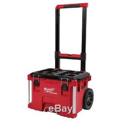 Jobsite Tool Box Job Chest Wheel Roll Around Work Boxes Rolling Set Large Stack