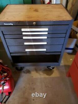 KENNEDY 295 Rolling 5 Drawer world class tool Box, Heavy Duty classic tool chest