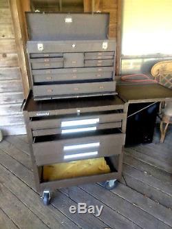 Kennedy Rolling Machinist Tool Cabinet / Cart box Chest snap on Craftsman cobalt