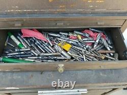 Kennedy tool box roll away with tools machinist toolbox