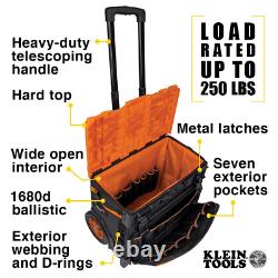 Klein Tools 22 in. Tradesman Pro Tool Master Rolling Tool Bag