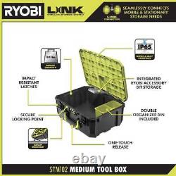 LINK Rolling Tool Box with LINK Medium and Standard Tool Boxes