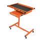 Lt018 Heavy Duty Adjustable Work Table With Drawer, 220 Lbs Capacity Rolling Tool
