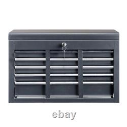 Large Mobile Tool Cabinet 9 Drawers Rolling Tool Chest with Wheels for Workshop