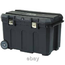 Large Portable Rolling Mobile Tool Chest Box 50 Gallon Storage Heavy Duty 23 In