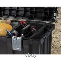 Large Rolling Tool Box Organizer Portable Workshop Cart Storage Bin Chest Case