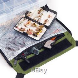 Large Tackle Bag Fishing Tool Rolling Box With Wheels Roller Wheeled Large Pole