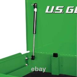 Mechanic Service Tool Cart 30 Rolling Workstation Tool Box With 5 Drawer Green